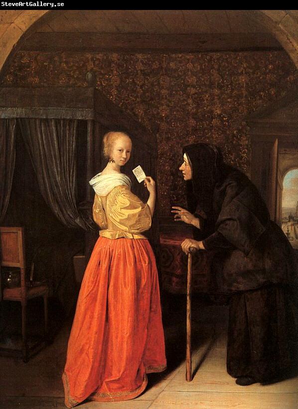 Jan Steen Bathsheba Receiving David's Letter